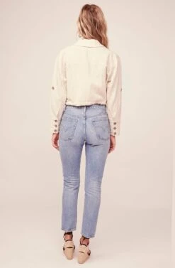 Bardot Jacket -Outlet Cozi Luxe Store ACT15328 NATURAL 4