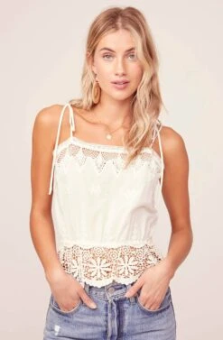 Lola Crochet Tank Top