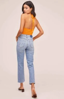 Suze Bodysuit -Outlet Cozi Luxe Store ACT15401 SUNSET ORANGE 9A