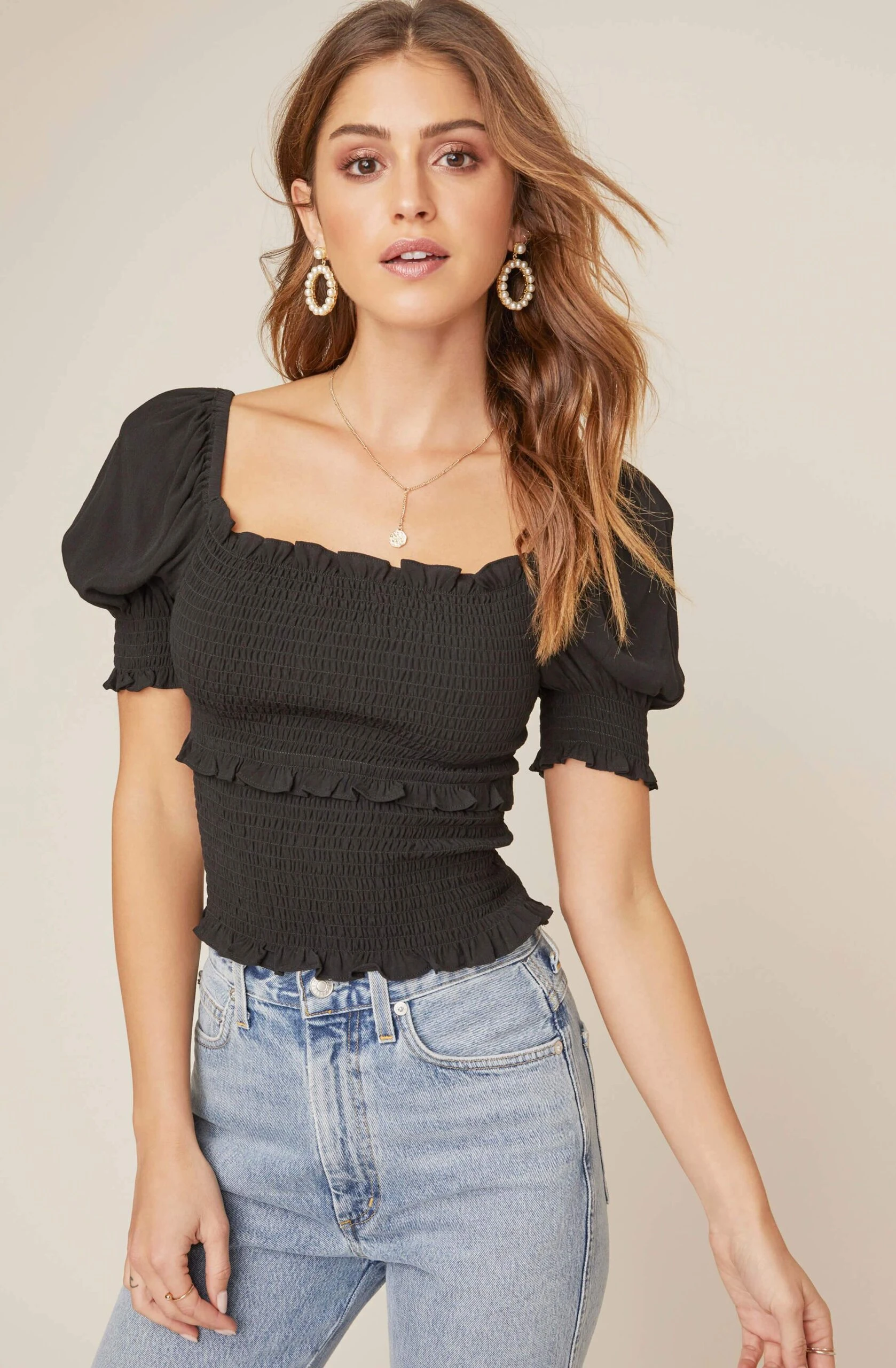 Glenna Smocked Top 10 Glenna Smocked Top - Image 8