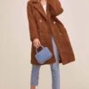 Freddie Coat -Outlet Cozi Luxe Store ACT15475 CHESTNUT 2
