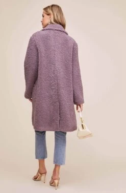 Freddie Coat -Outlet Cozi Luxe Store ACT15475 LAVENDER 4