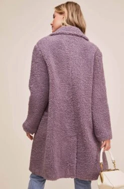 Freddie Coat -Outlet Cozi Luxe Store ACT15475 LAVENDER 5