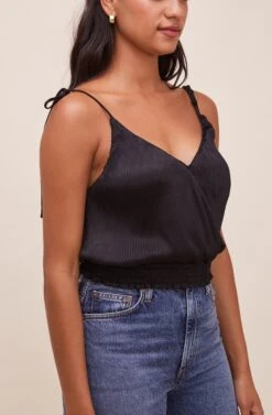 Astrid Top -Outlet Cozi Luxe Store ACT15525 BLACK 4