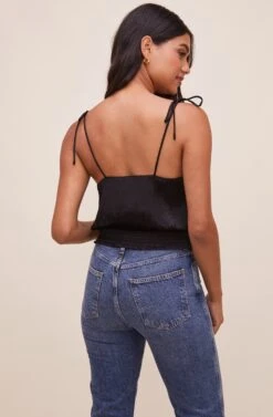 Astrid Top -Outlet Cozi Luxe Store ACT15525 BLACK 6