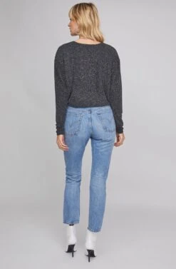 Boogie Down Wrap Top -Outlet Cozi Luxe Store ACT15696 RAINBOW METALLIC 3