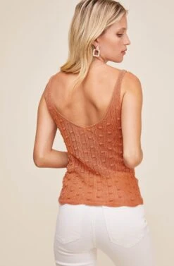 Landry Top 9 Landry Top -Outlet Cozi Luxe Store ACT15760 ORANGE 4