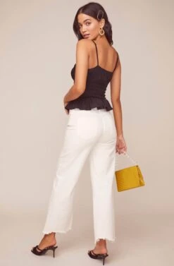 Fiona Smocked Top 26 Fiona Smocked Top -Outlet Cozi Luxe Store ACT15771B BLACK 3