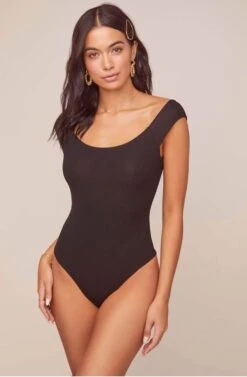 Jessa Bodysuit 9 Jessa Bodysuit -Outlet Cozi Luxe Store ACT15933 BLACK 5