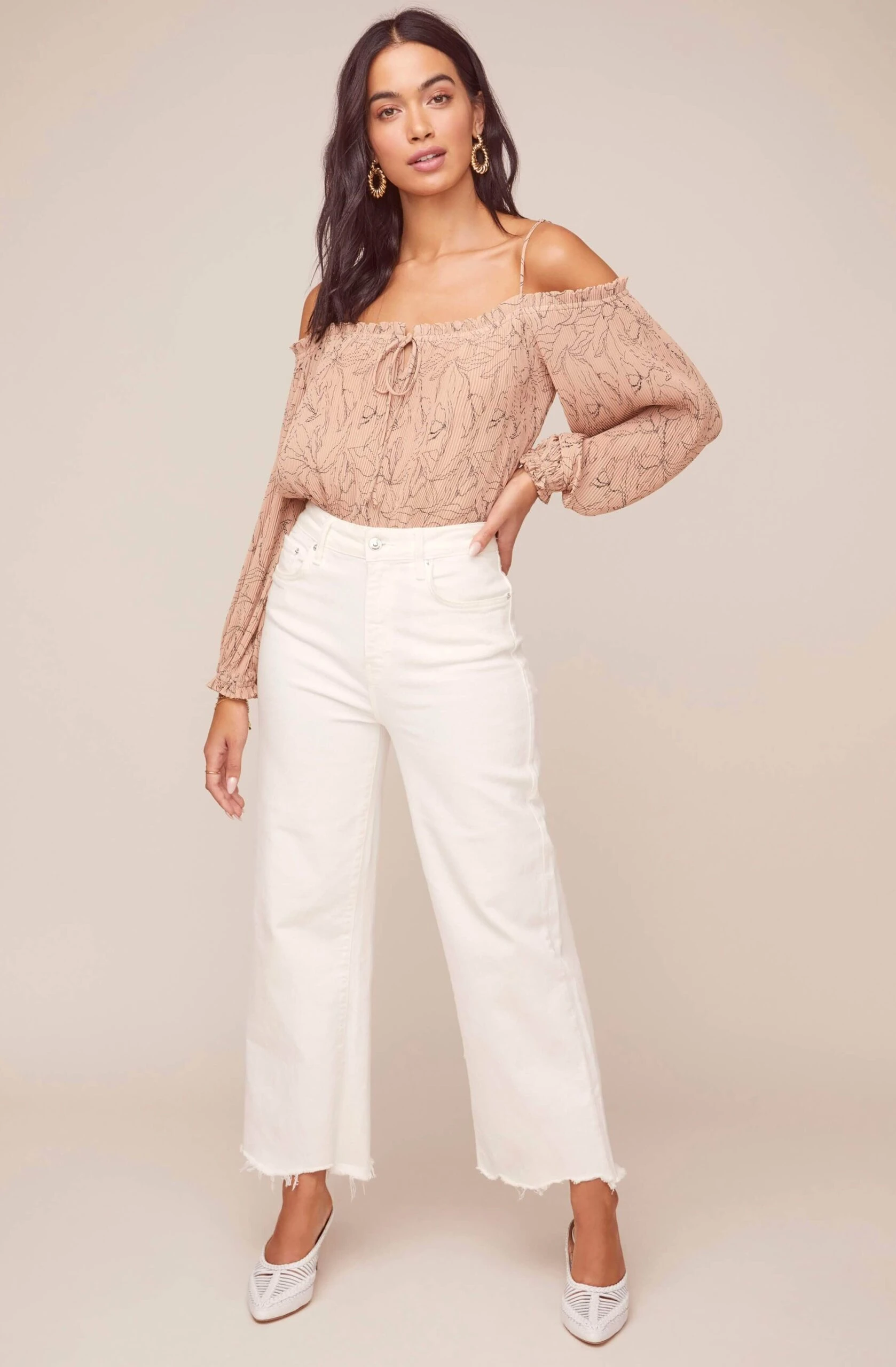 Nirvana Floral Off Shoulder Bodysuit 4 Nirvana Floral Off Shoulder Bodysuit - Image 2