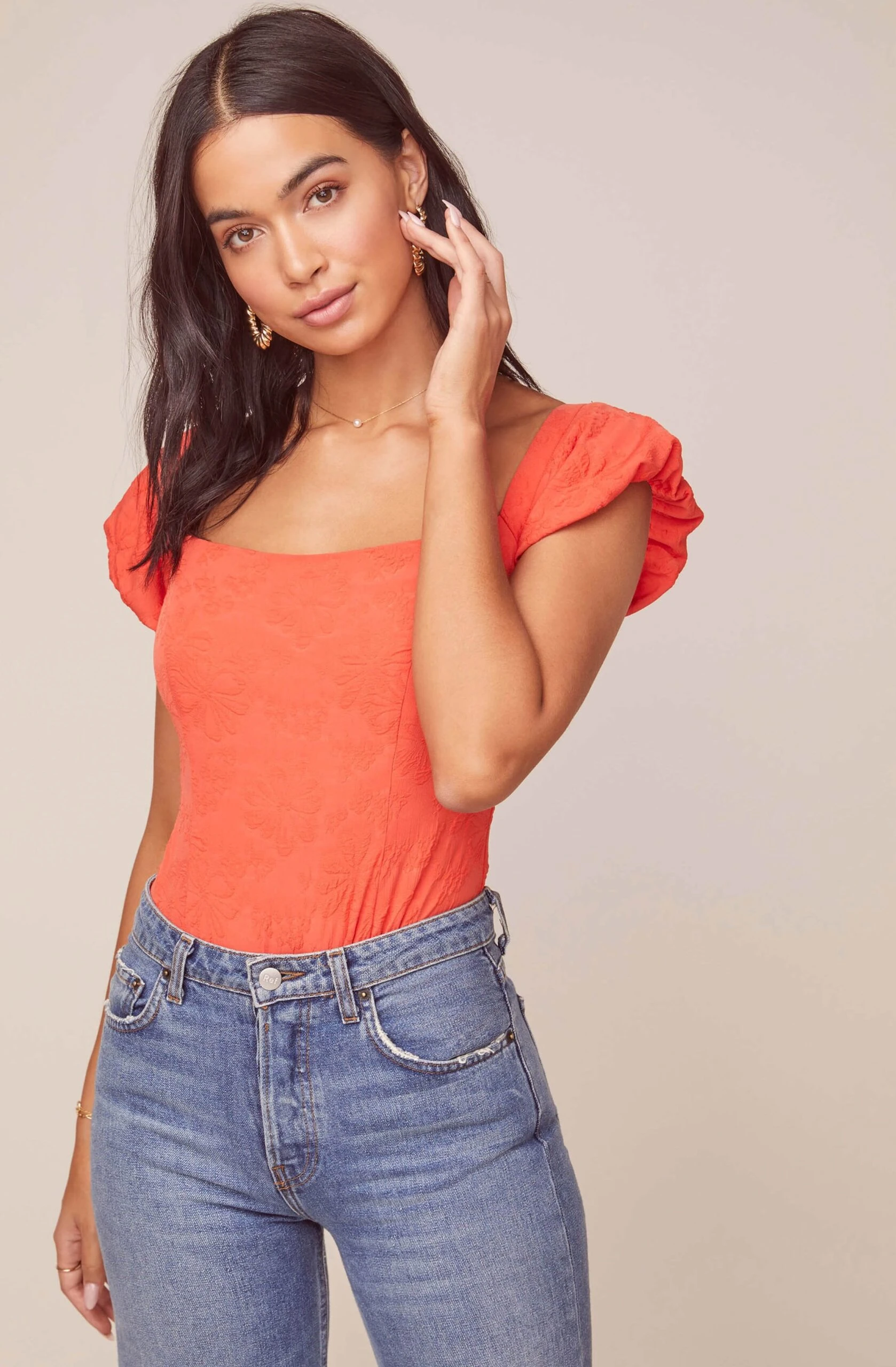 Aegean Puff Sleeve Bodysuit 8 Aegean Puff Sleeve Bodysuit - Image 6