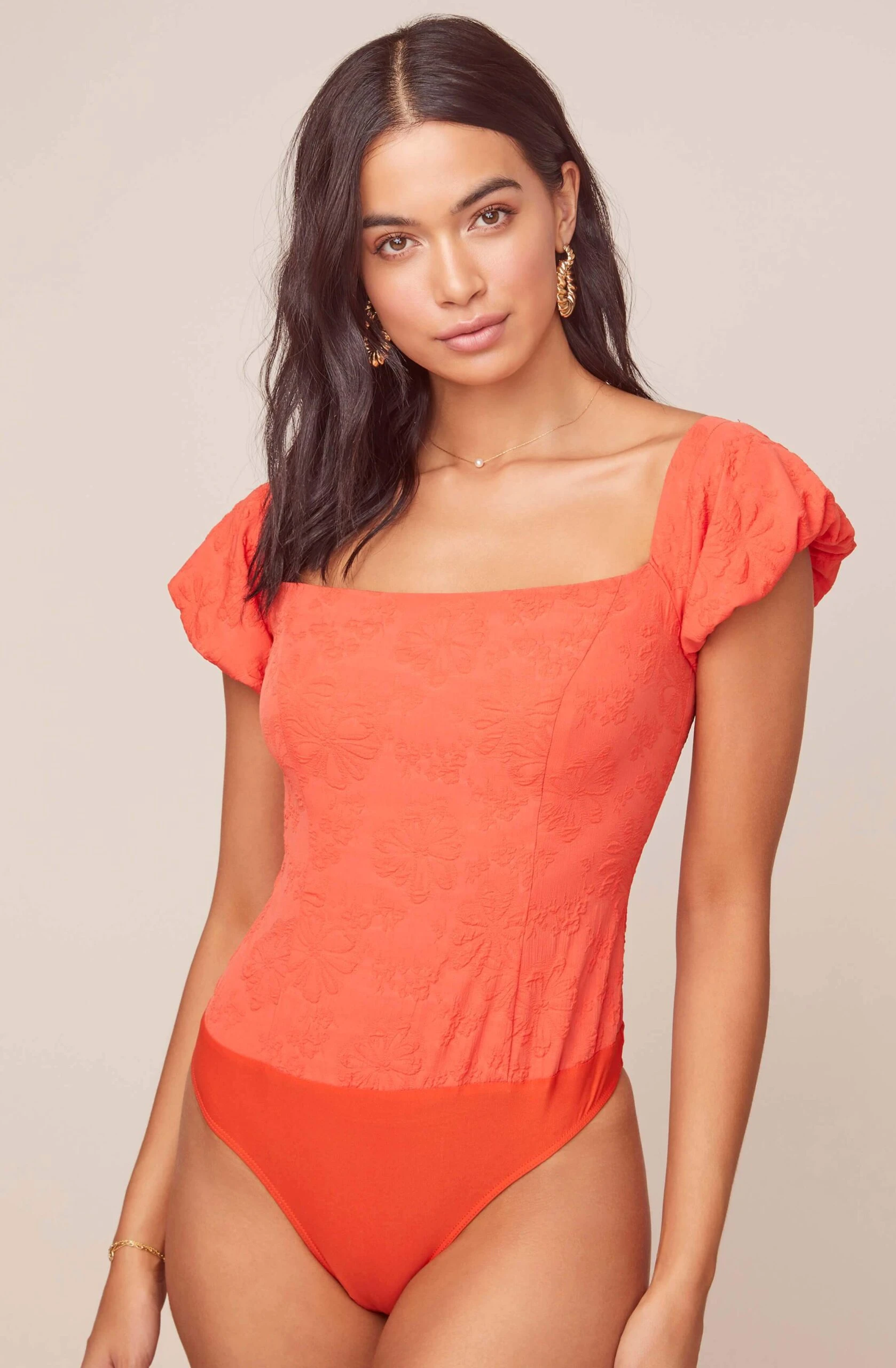 Aegean Puff Sleeve Bodysuit 10 Aegean Puff Sleeve Bodysuit - Image 8