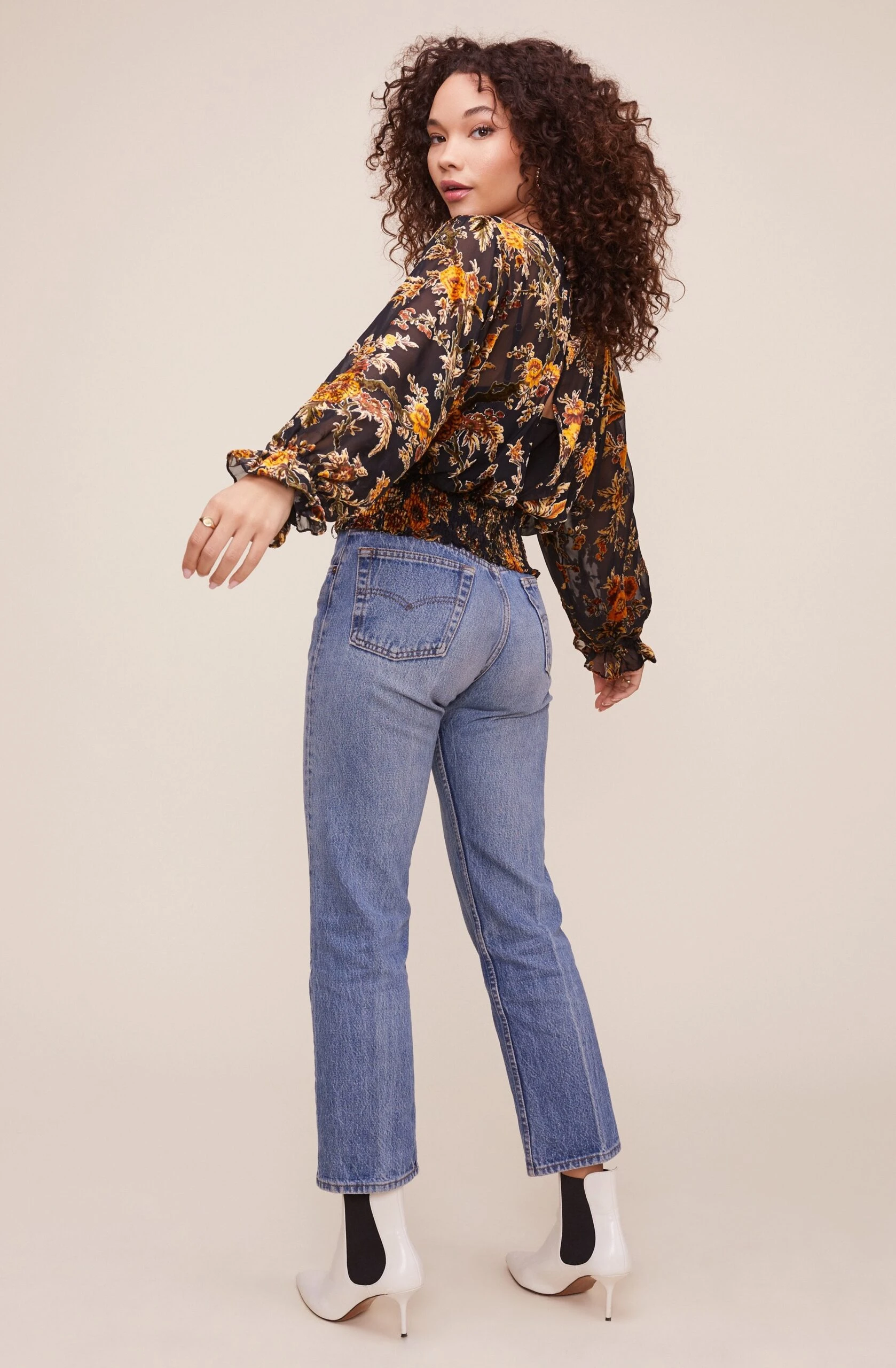 Nora Floral Top 6 Nora Floral Top - Image 4