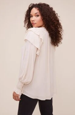 Rashida Top -Outlet Cozi Luxe Store ACT16240VG OAT 4