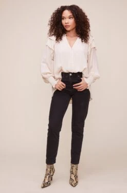 Rashida Top -Outlet Cozi Luxe Store ACT16240VG OAT 5