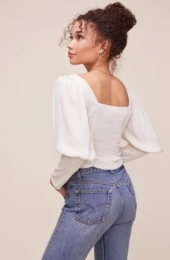 Renaissance Top 14 Renaissance Top -Outlet Cozi Luxe Store ACT16261 CREAM 4