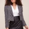 Perla Tweed Knit Blazer
