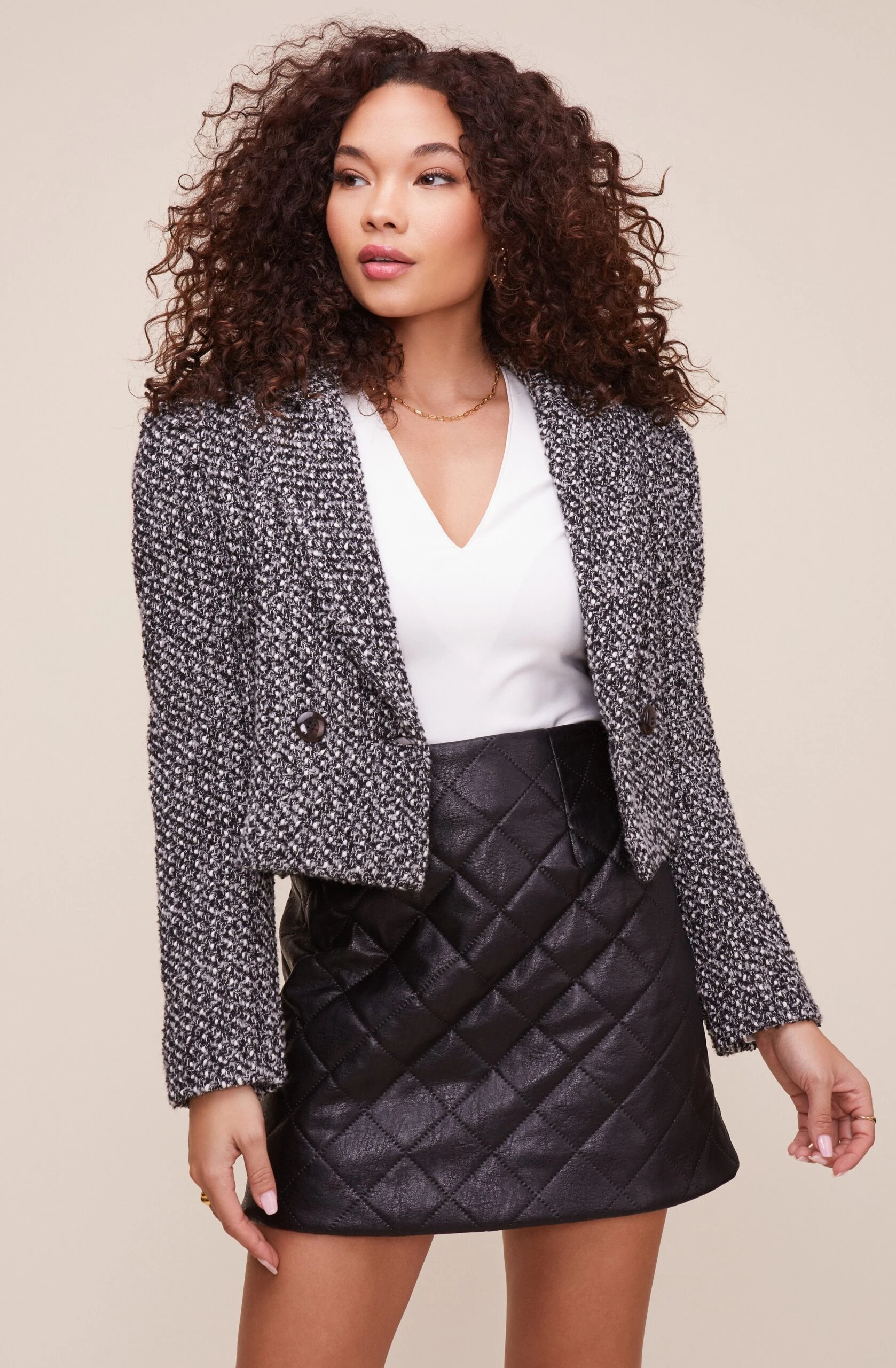 Perla Tweed Knit Blazer 3 Perla Tweed Knit Blazer