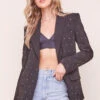 Maeve Embellished Blazer -Outlet Cozi Luxe Store ACT16409 BLACKJEWEL 1