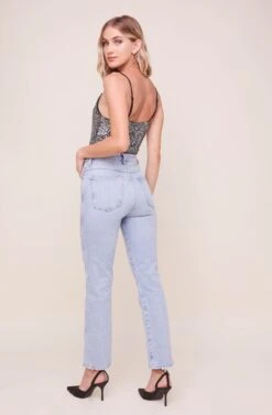 Take The Plunge Metallic Sequin Bodysuit -Outlet Cozi Luxe Store ACT16439 SILVER BLACK 3