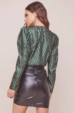 Belinda Jewel Tone Bodysuit 14 Belinda Jewel Tone Bodysuit -Outlet Cozi Luxe Store ACT16440 EMERALD 2 2