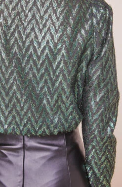 Belinda Jewel Tone Bodysuit 15 Belinda Jewel Tone Bodysuit -Outlet Cozi Luxe Store ACT16440 EMERALD 3