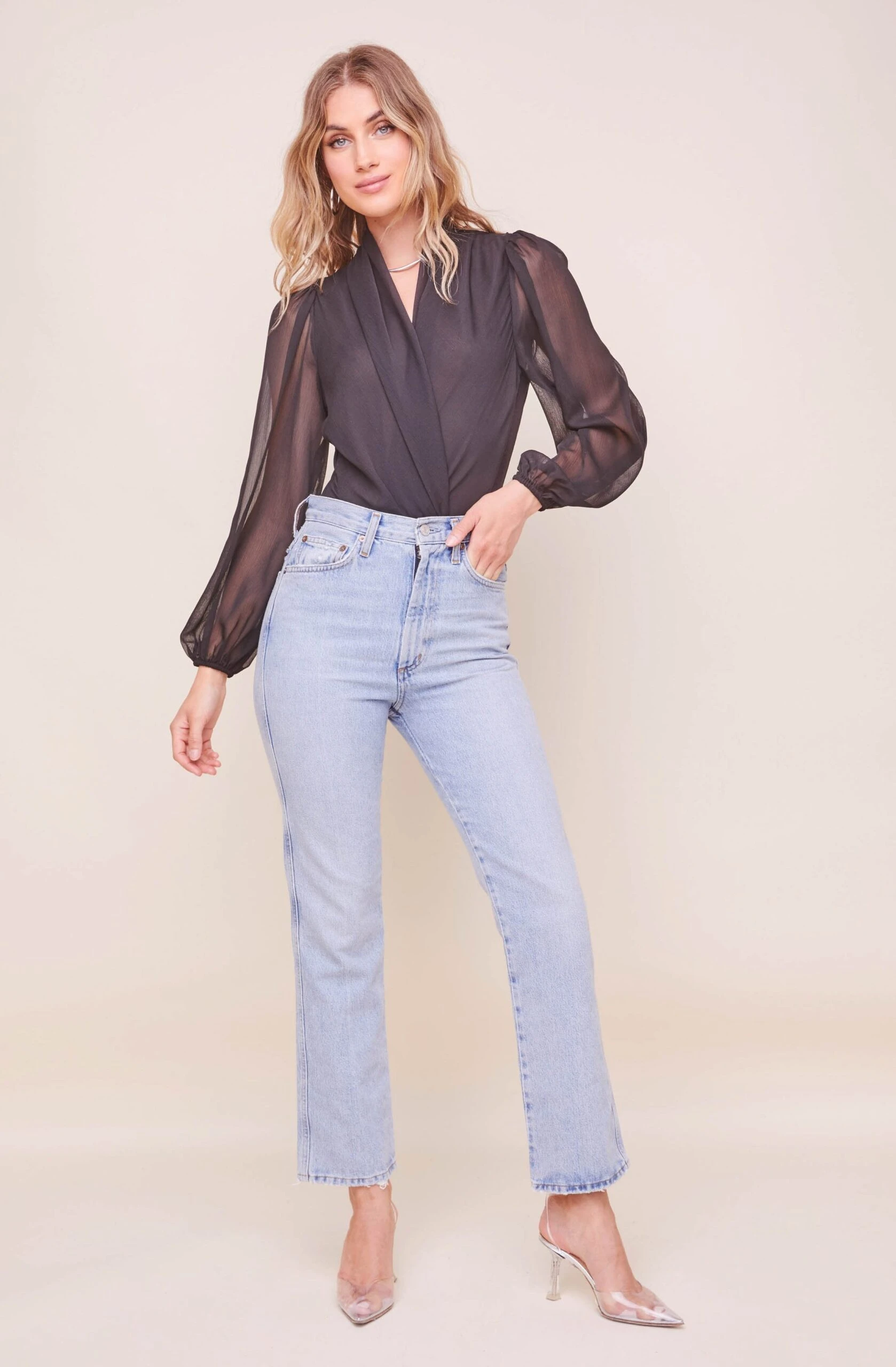 Cherish Wrap Front Bodysuit 4 Cherish Wrap Front Bodysuit - Image 2