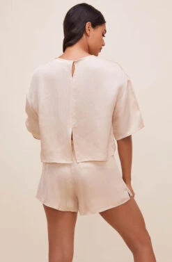 Valda Lounge Top 19 Valda Lounge Top -Outlet Cozi Luxe Store ACT16604 CHAMPAGNE 2