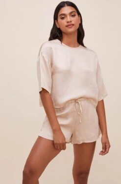 Valda Lounge Top 18 Valda Lounge Top -Outlet Cozi Luxe Store ACT16604 CHAMPAGNE 3