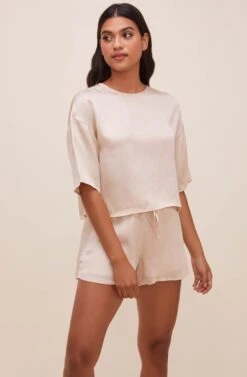 Valda Lounge Top 15 Valda Lounge Top -Outlet Cozi Luxe Store ACT16604 CHAMPAGNE 4