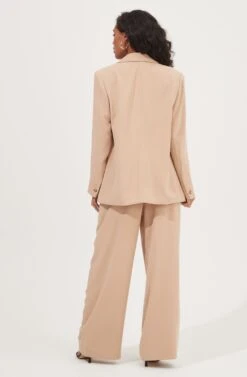 Boyfriend Oversized Blazer -Outlet Cozi Luxe Store ACT16714B CAPPUCCINO 5