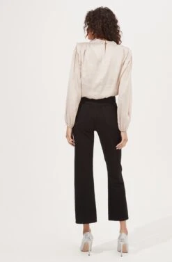 Meilani Satin Cowl Neck Top -Outlet Cozi Luxe Store ACT16904 CHAMPAGNE 5