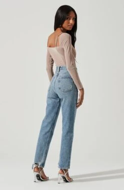 Vienna Mesh Long Sleeve Bodysuit -Outlet Cozi Luxe Store ACT17344 NUDE 0258 7e1be7f2 1e40 4340 b017 9cb459aba25f