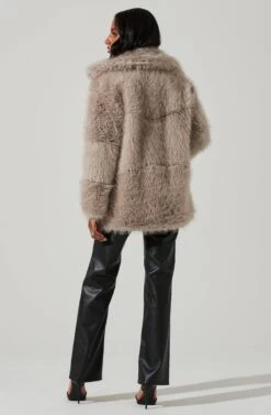 Hadley Faux Fur Coat -Outlet Cozi Luxe Store ACT17441 SILVER 6 cd154e8b e47a 4c34 8886 5c433834dff2