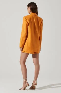 Laudine Blazer -Outlet Cozi Luxe Store ACT17526L MUSTARD 6