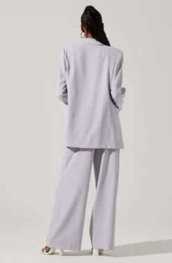 Laudine Oversized Blazer 30 Laudine Oversized Blazer -Outlet Cozi Luxe Store ACT17526 HAZEBLUE 5