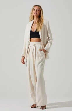 Laudine Oversized Blazer 40 Laudine Oversized Blazer -Outlet Cozi Luxe Store ACT17526 OFFWHITE 2