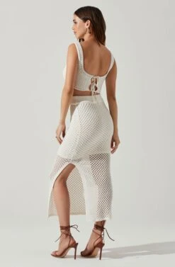 Kendelle Crochet Crop Top -Outlet Cozi Luxe Store ACT17718 WHITE 4 b9a02e1b 7c66 4e6f b974 6aa0c9ca90ce