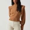 Luciana Shoulder Detail Sweater