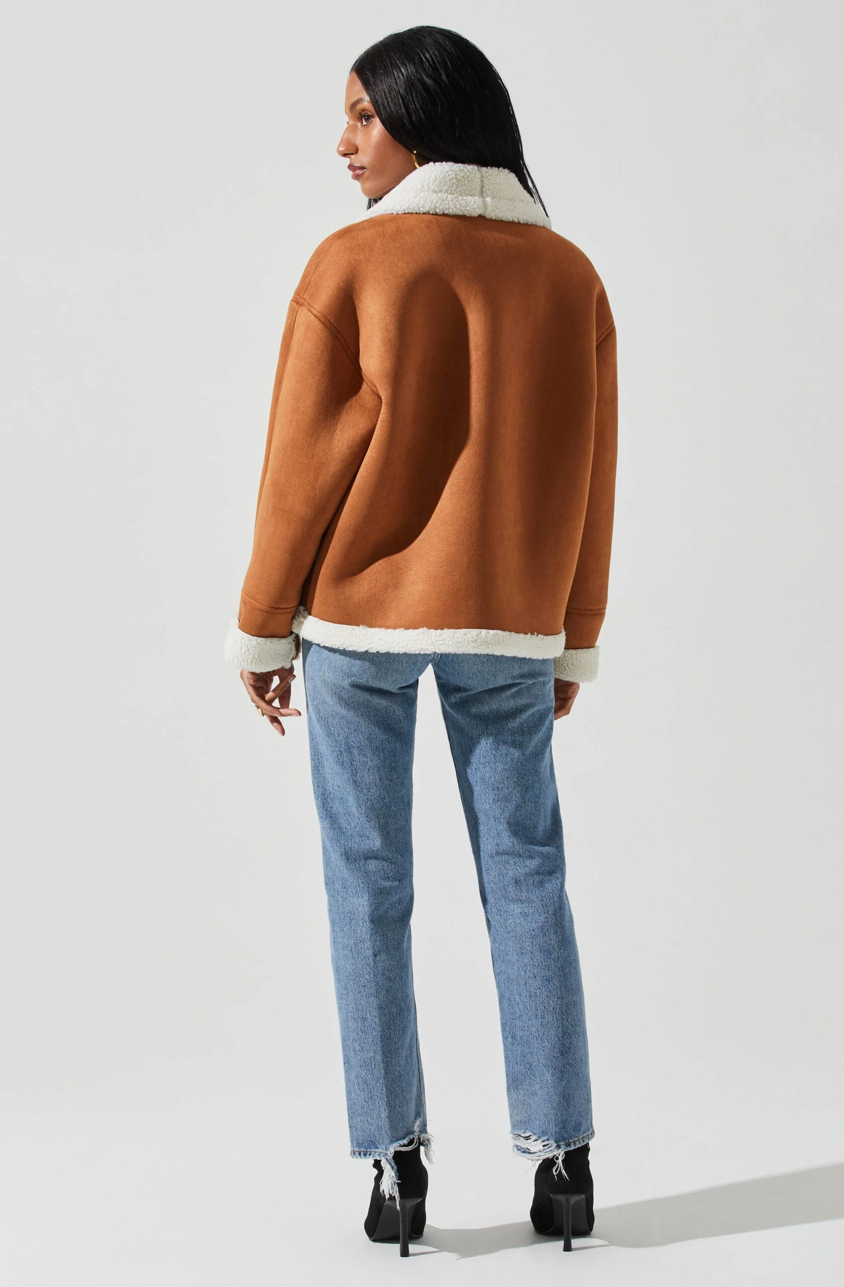 Pippa Faux Shearling Jacket 7 Pippa Faux Shearling Jacket - Image 5