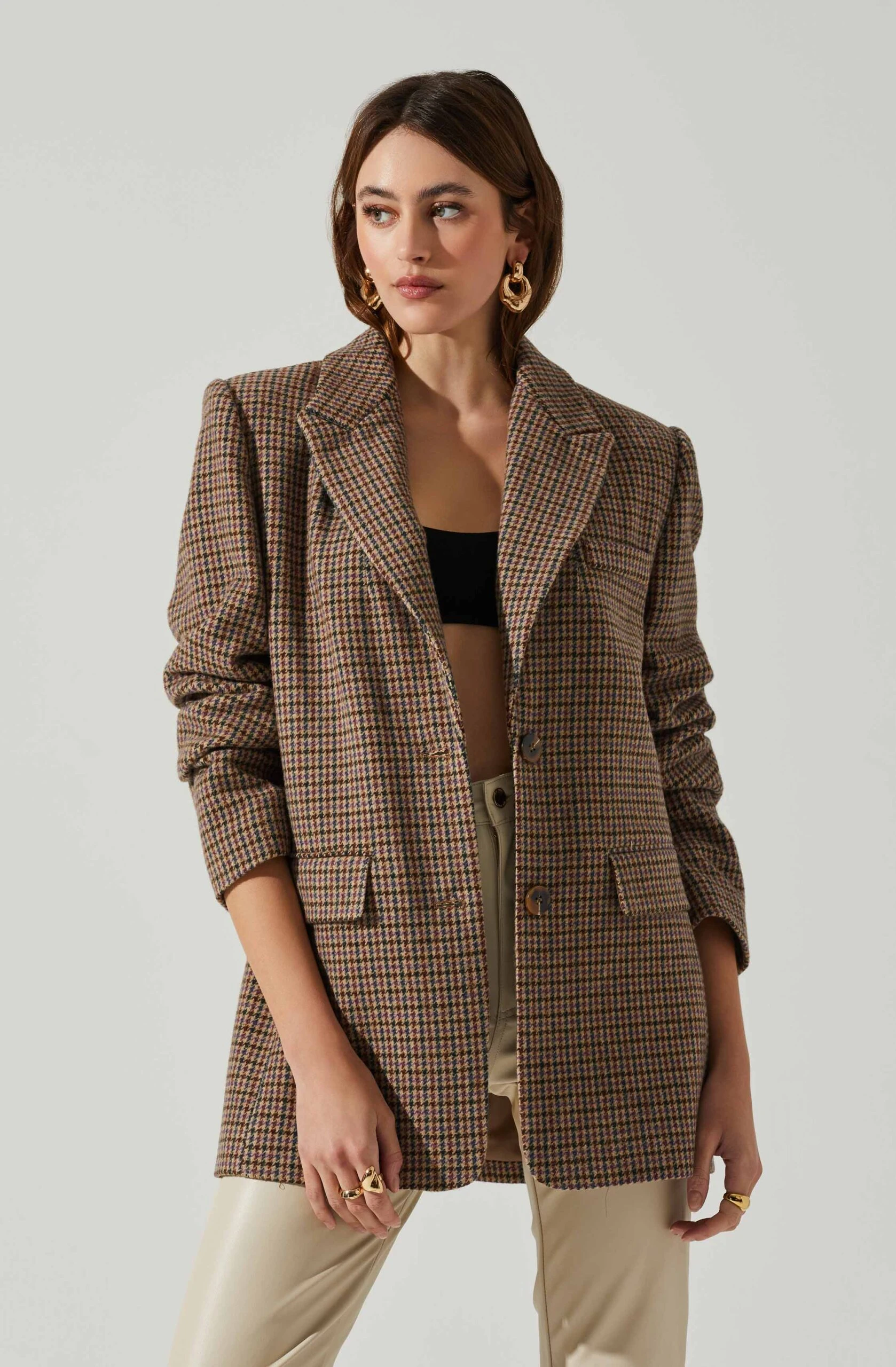 Pauline Plaid Oversized Blazer 5 Pauline Plaid Oversized Blazer - Image 3