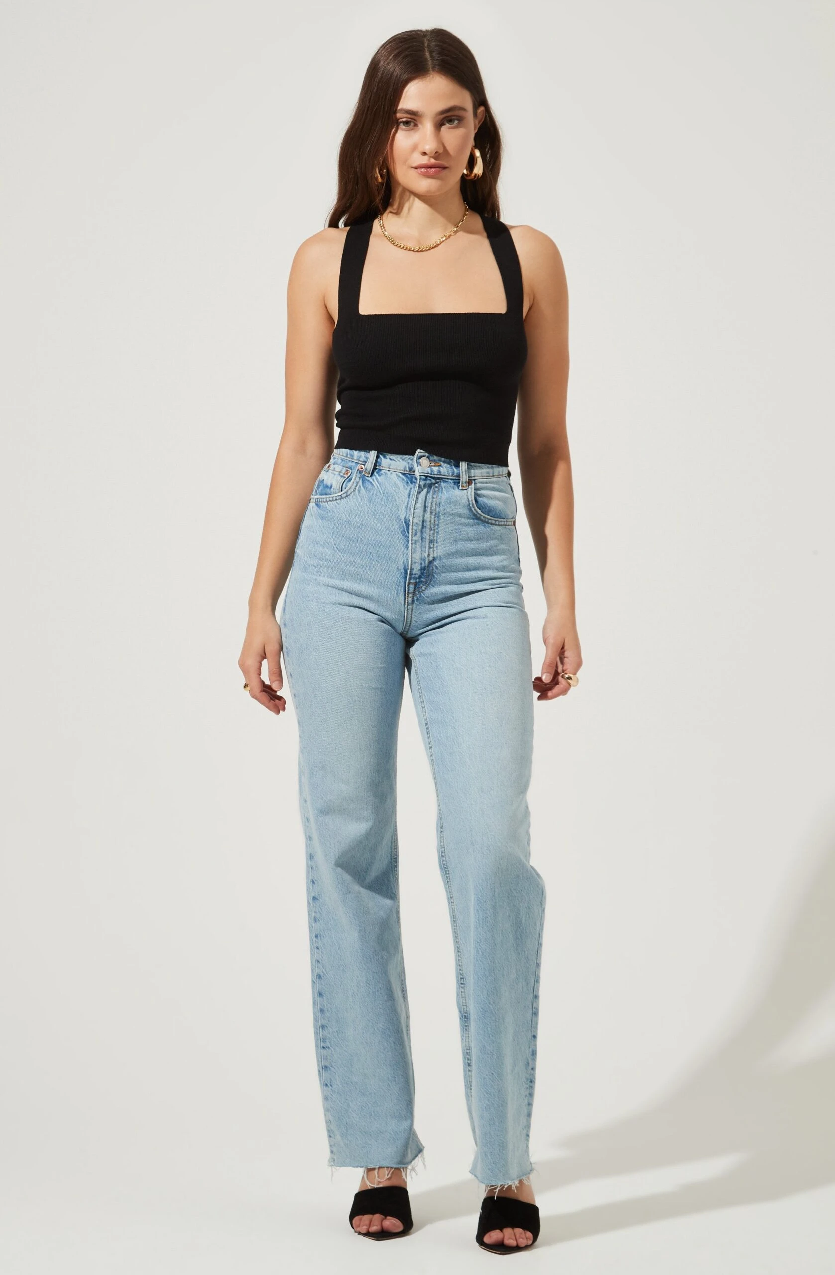 Varley Square Neck Cross Back Top 4 Varley Square Neck Cross Back Top - Image 2