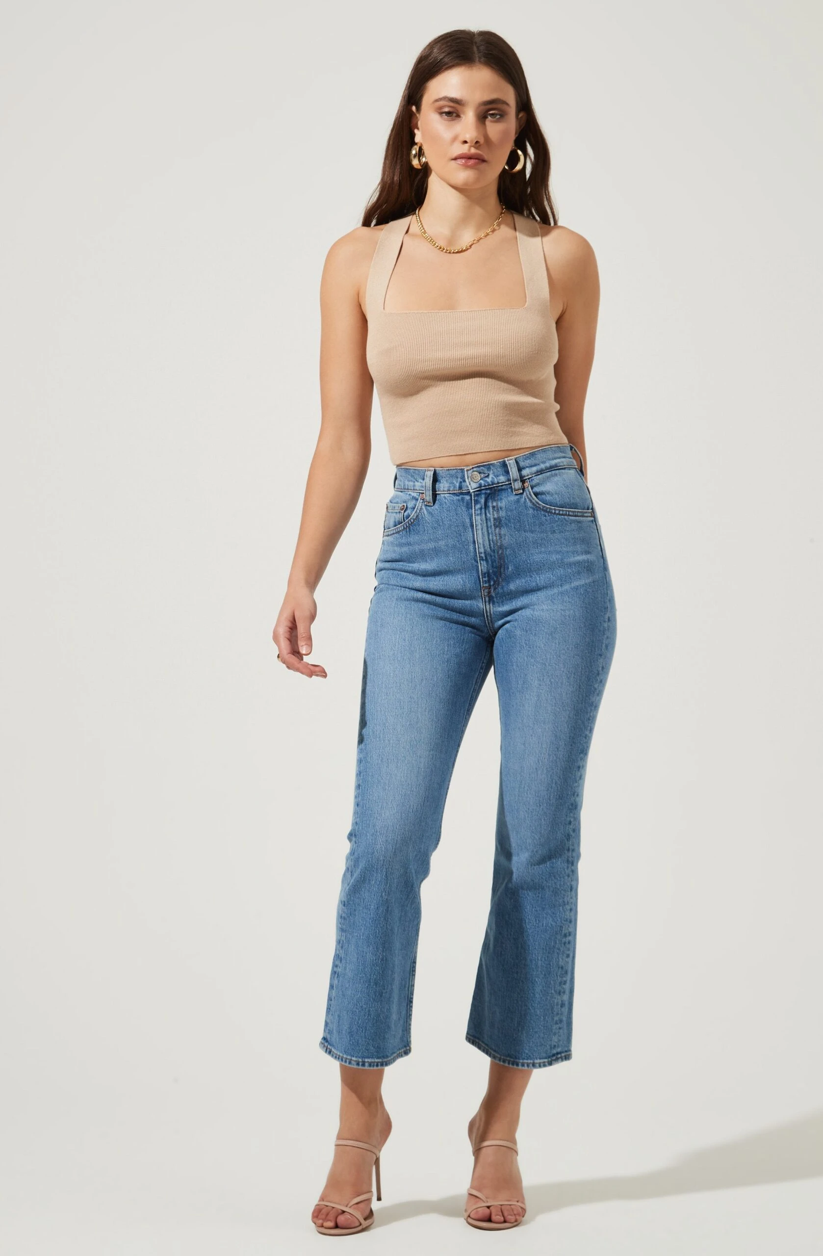 Varley Square Neck Cross Back Top 8 Varley Square Neck Cross Back Top - Image 6