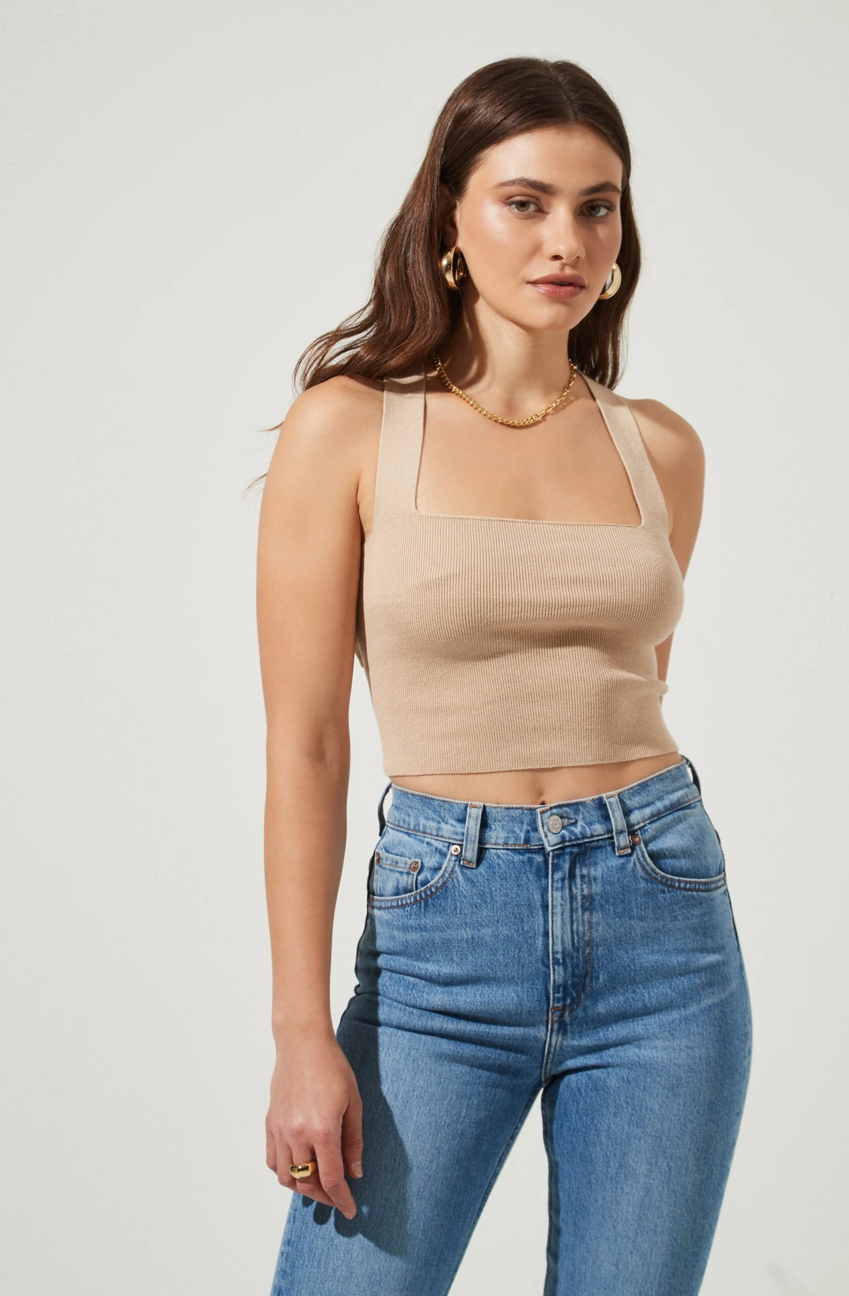 Varley Square Neck Cross Back Top 10 Varley Square Neck Cross Back Top - Image 8