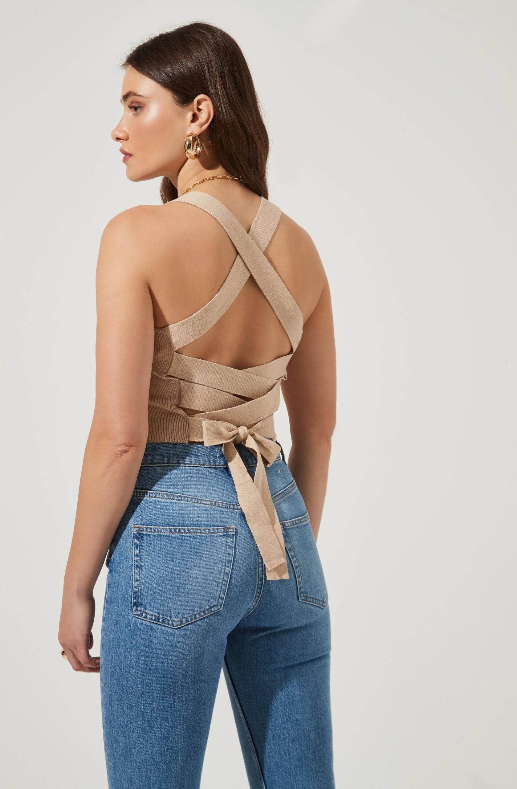 Varley Square Neck Cross Back Top 7 Varley Square Neck Cross Back Top - Image 5