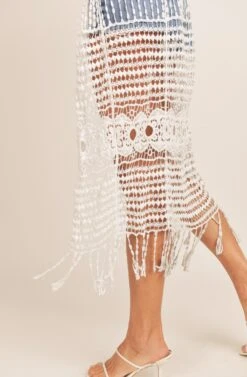 Sun Chaser Crochet Cover Up 10 Sun Chaser Crochet Cover Up -Outlet Cozi Luxe Store AMB NF00002121 BEIGE 4