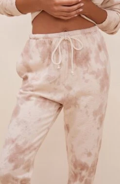 In The Clouds Tie Dye Sweatpant -Outlet Cozi Luxe Store AP7198 TAUPETIEDYE 5