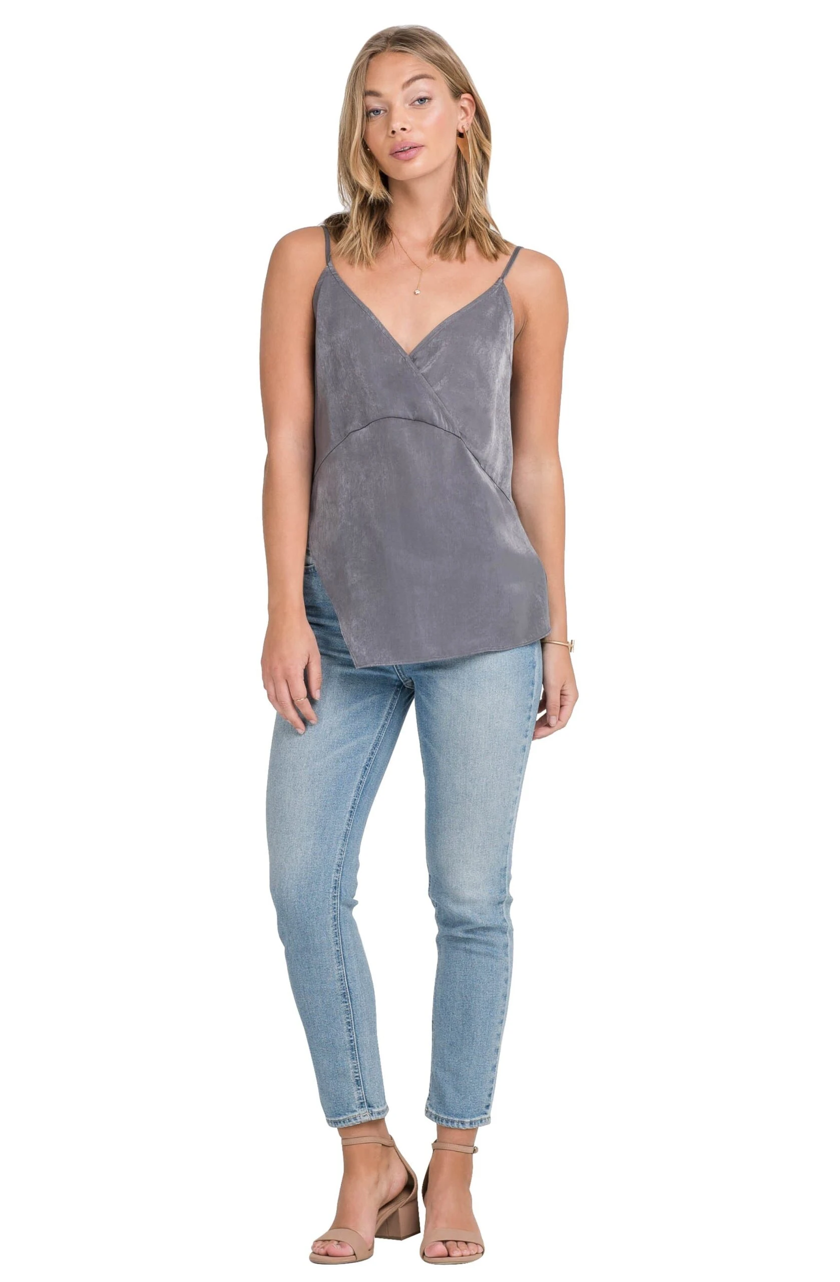 Chain Back Satin Tank 4 Chain Back Satin Tank - Image 2