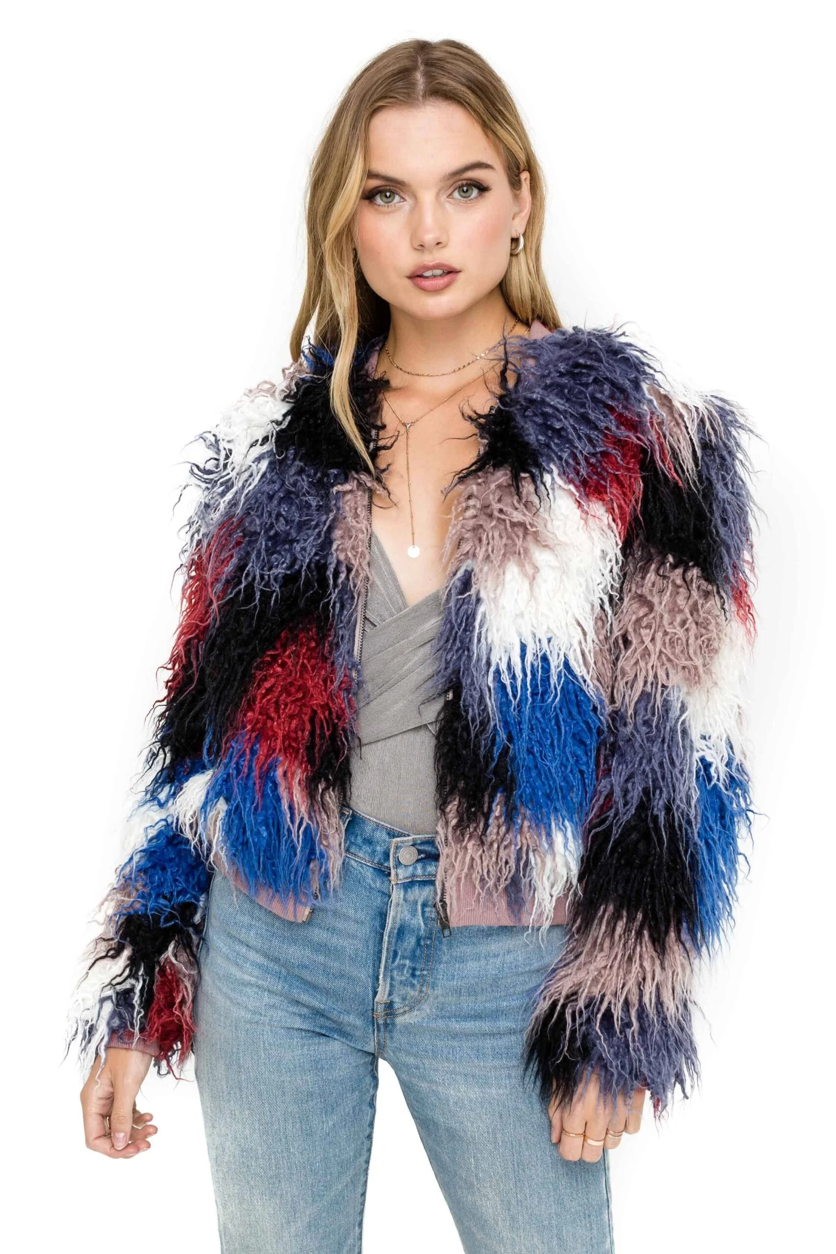 Shaggy Faux Fur Jacket 3 Shaggy Faux Fur Jacket