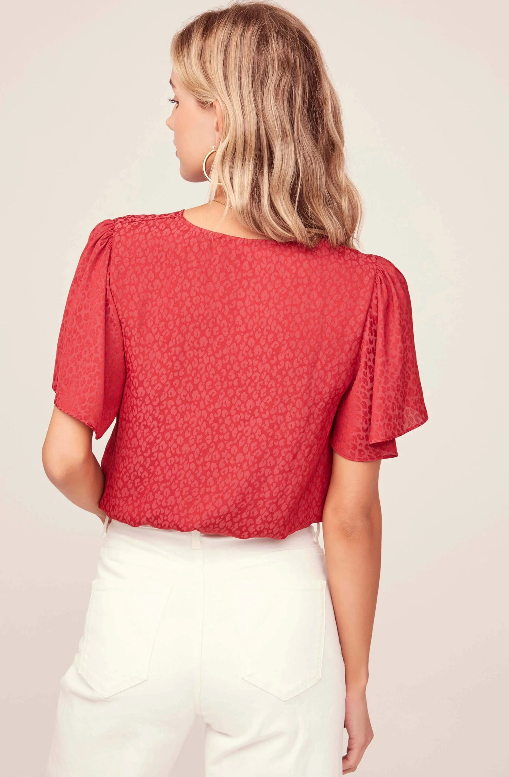 Jacquard Surplice Top 12 Jacquard Surplice Top - Image 10